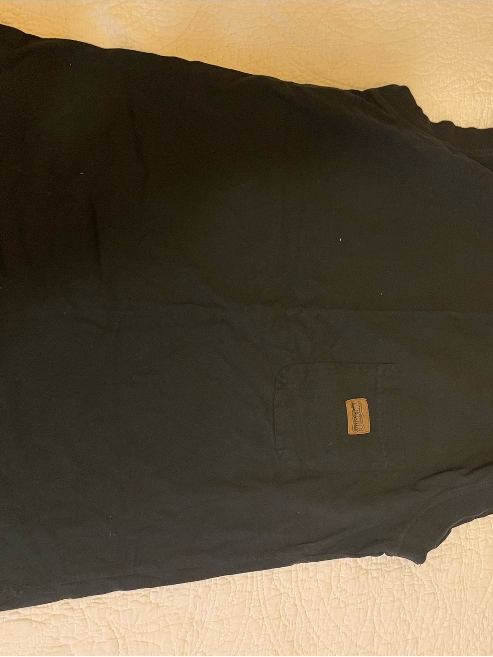 Women’s Black Tank Top with Pocket